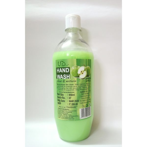 UD GREEN APPLE HAND WASH 950ML